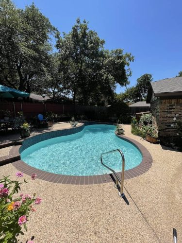 Pool Cleaning Services Trophy Club, TX WeimerWorks Stock Photo1